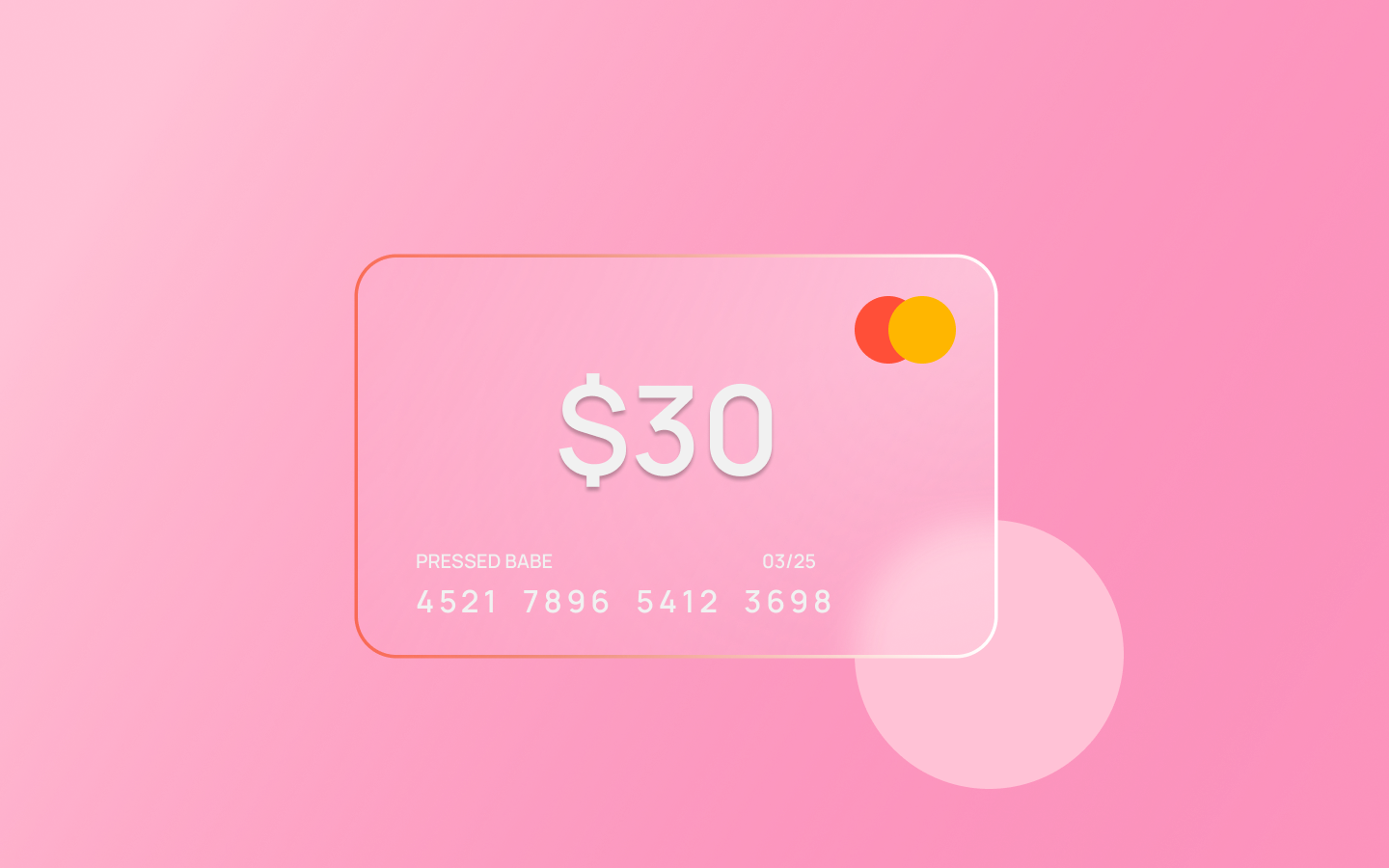 I'm Pressed About You Gift Card