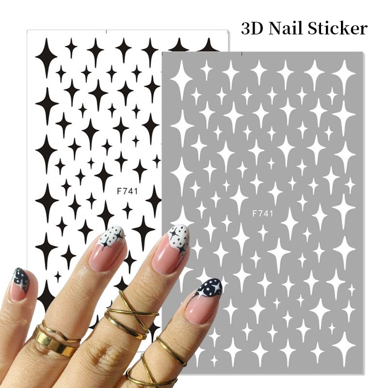 3D Nail Stickers