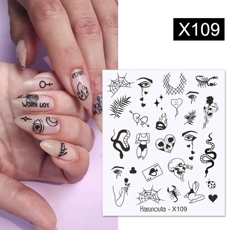 Water Transfer Decals - Set 1