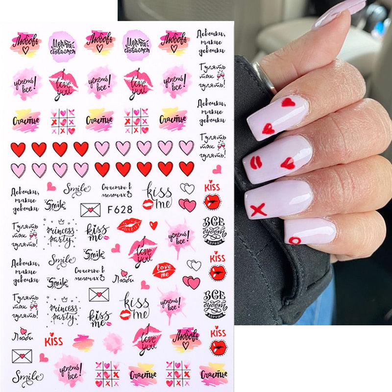3D Nail Stickers