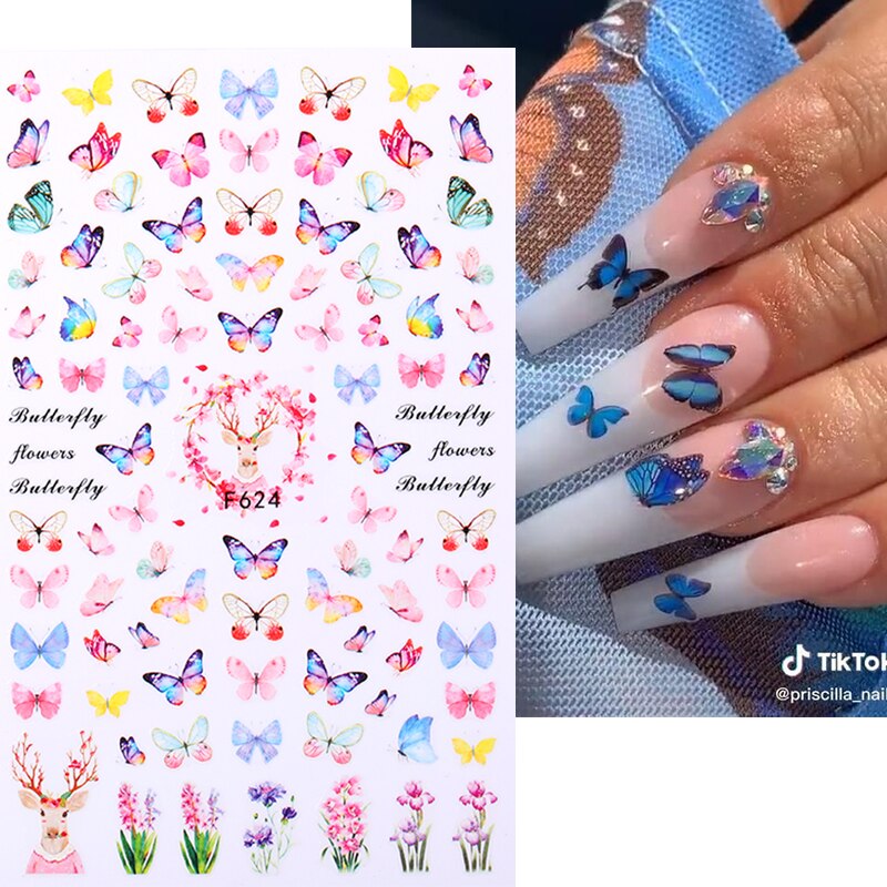 3D Nail Stickers