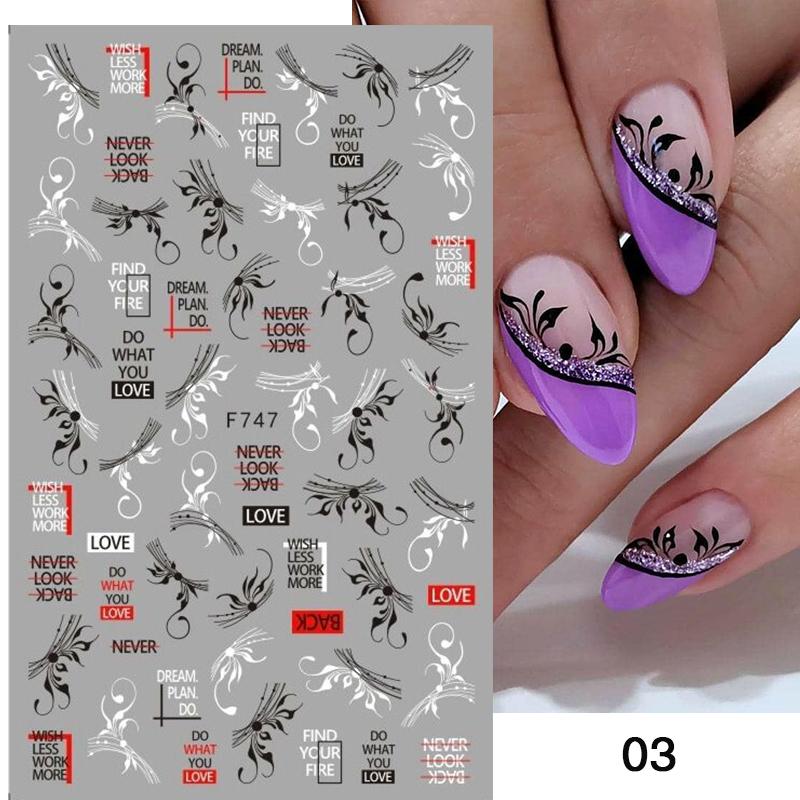 3D Nail Stickers