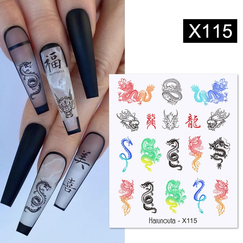 Water Transfer Decals - Set 1