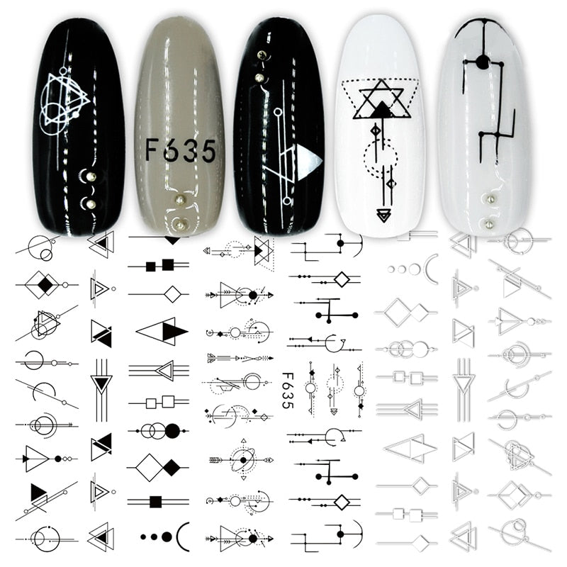 3D Nail Stickers