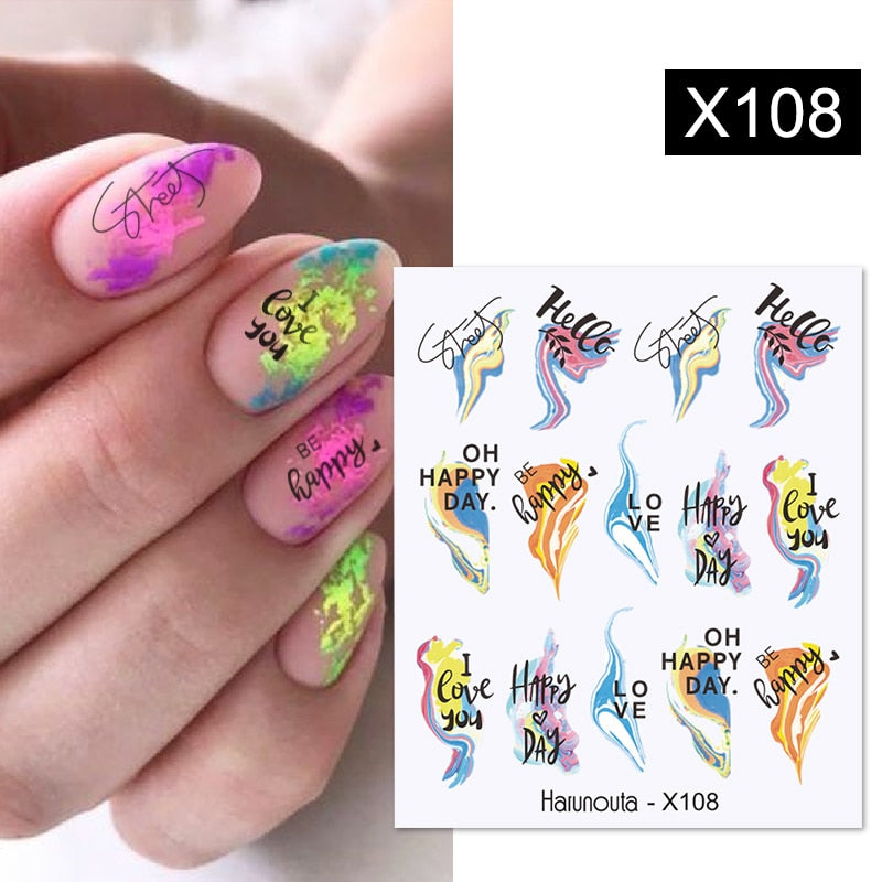 Water Transfer Decals - Set 1
