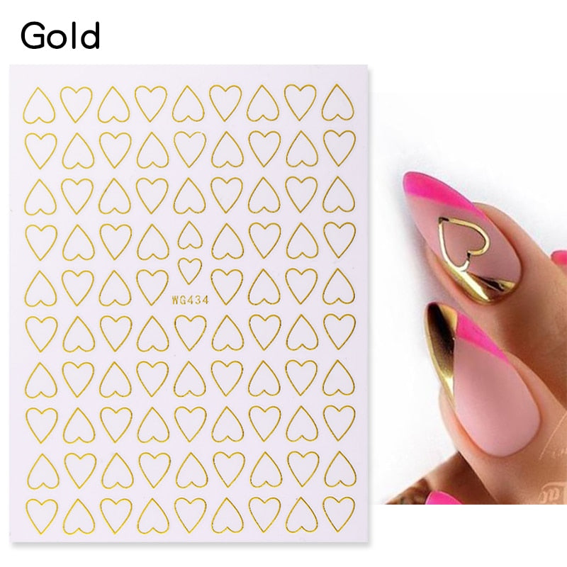 3D Nail Stickers