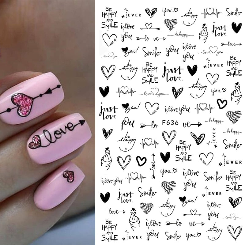 3D Nail Stickers