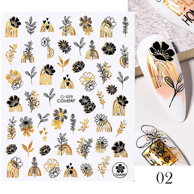 3D Nail Stickers
