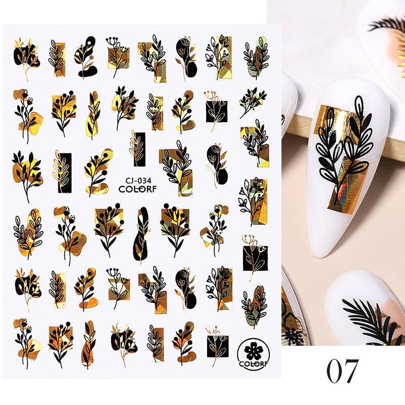 3D Nail Stickers