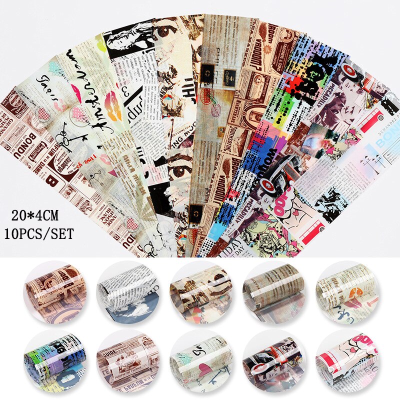 Nail Foil Nail Art Transfer Decals