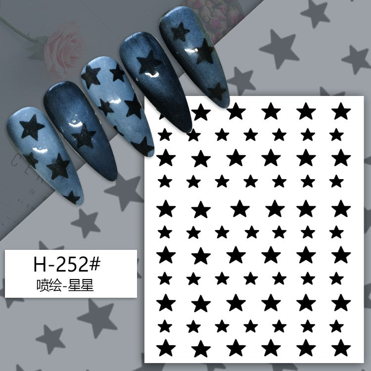 3D Nail Stickers