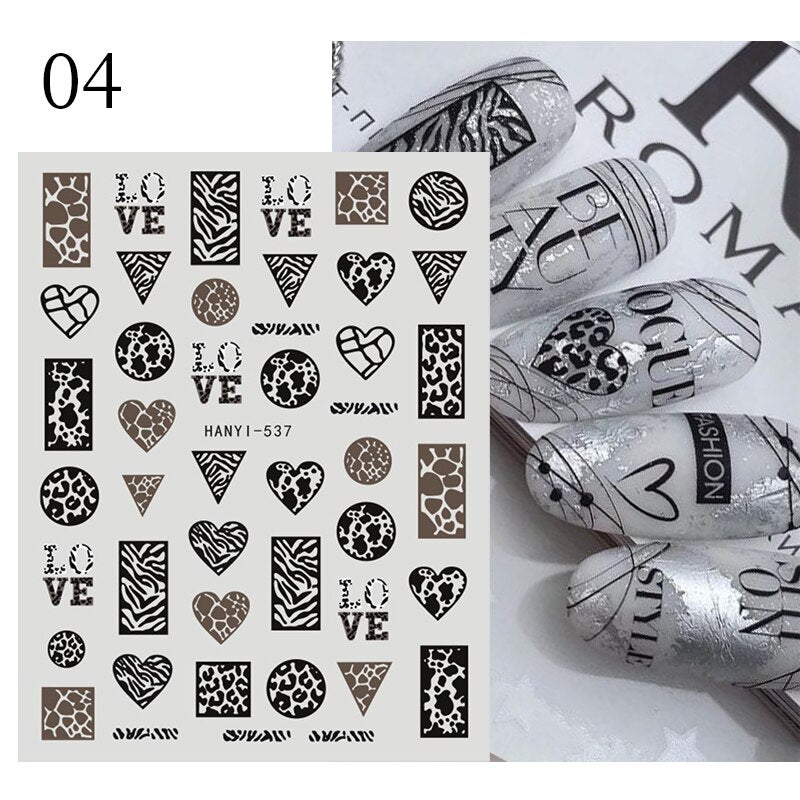 3D Nail Stickers