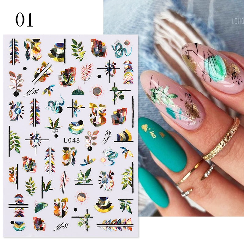 3D Nail Stickers