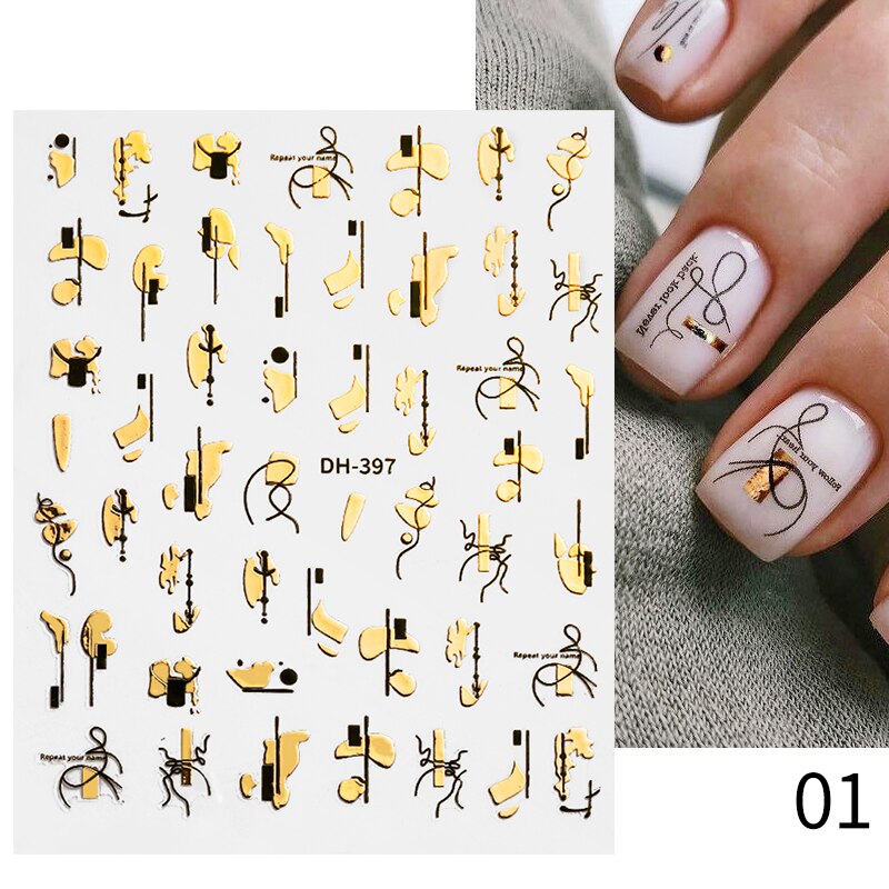 3D Nail Stickers
