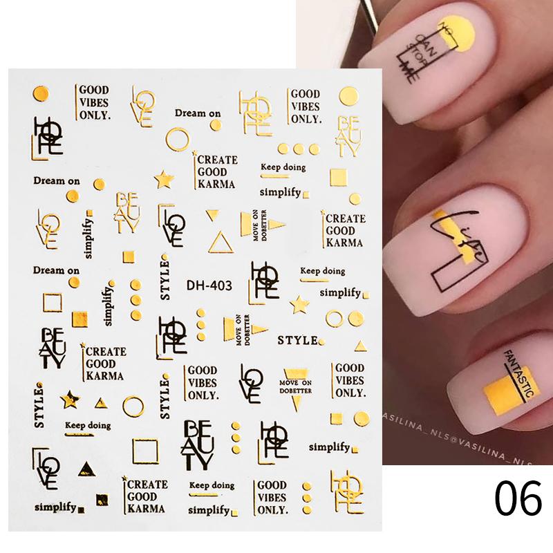 3D Nail Stickers