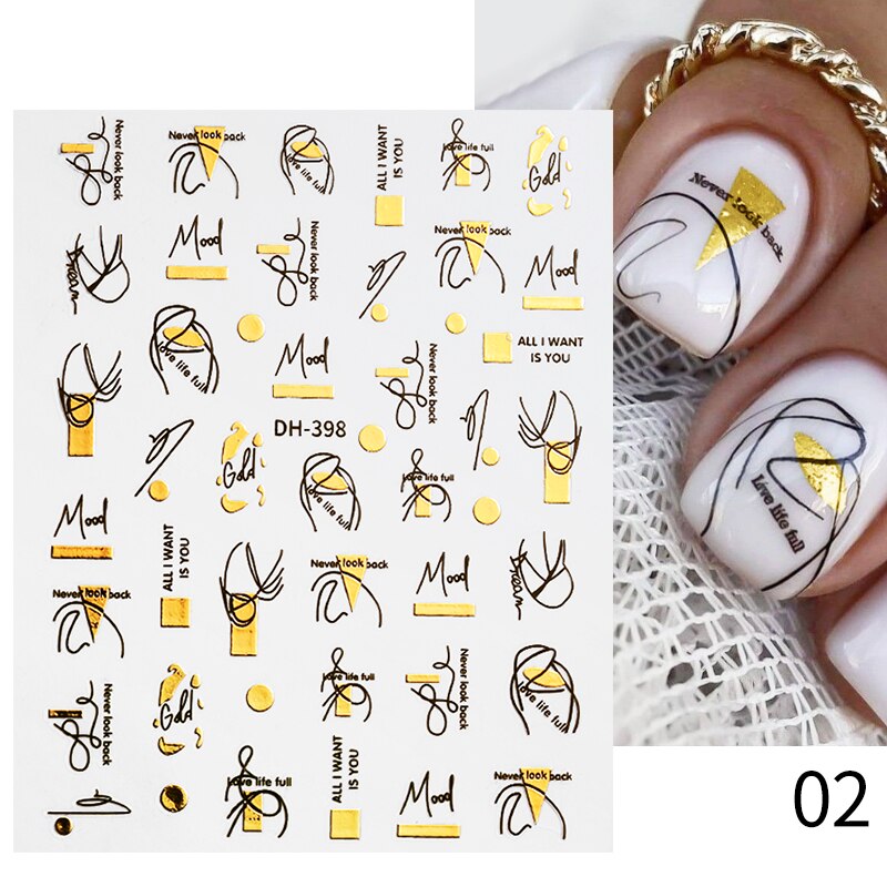 3D Nail Stickers