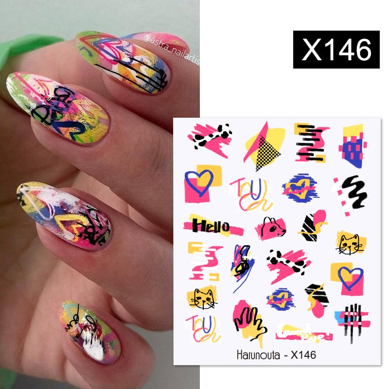 Water Transfer Decals - Set 1