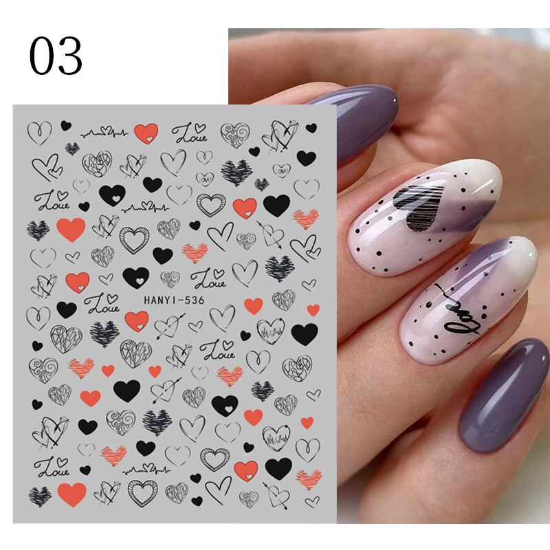 3D Nail Stickers