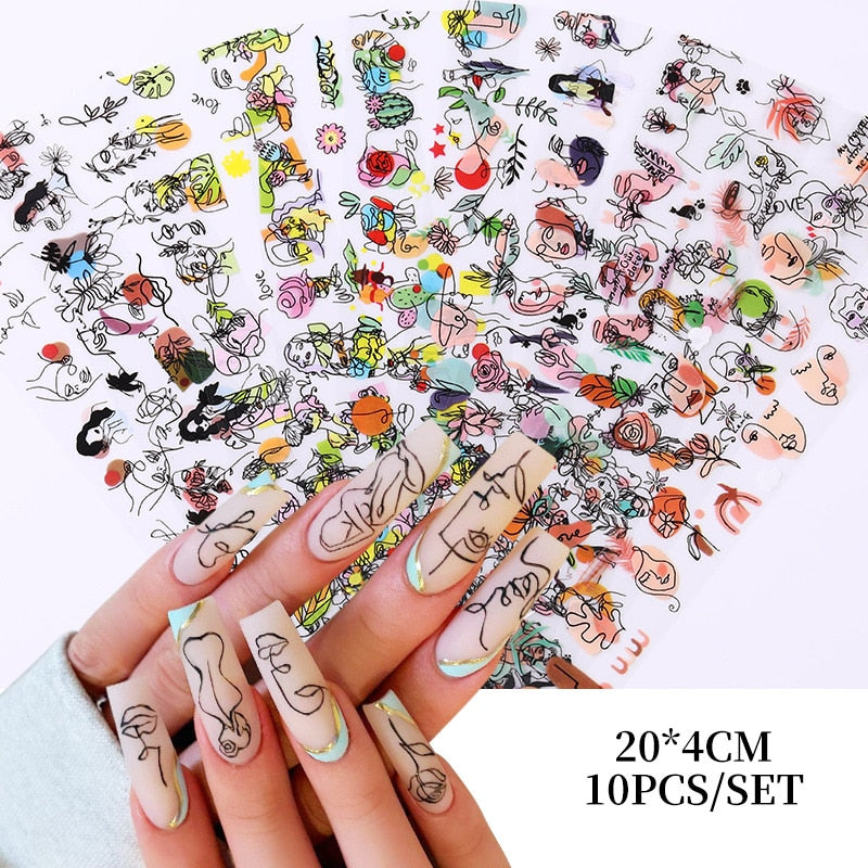 Nail Foil Nail Art Transfer Decals