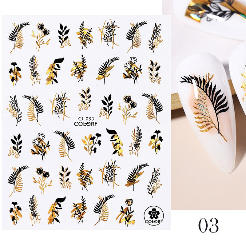 3D Nail Stickers