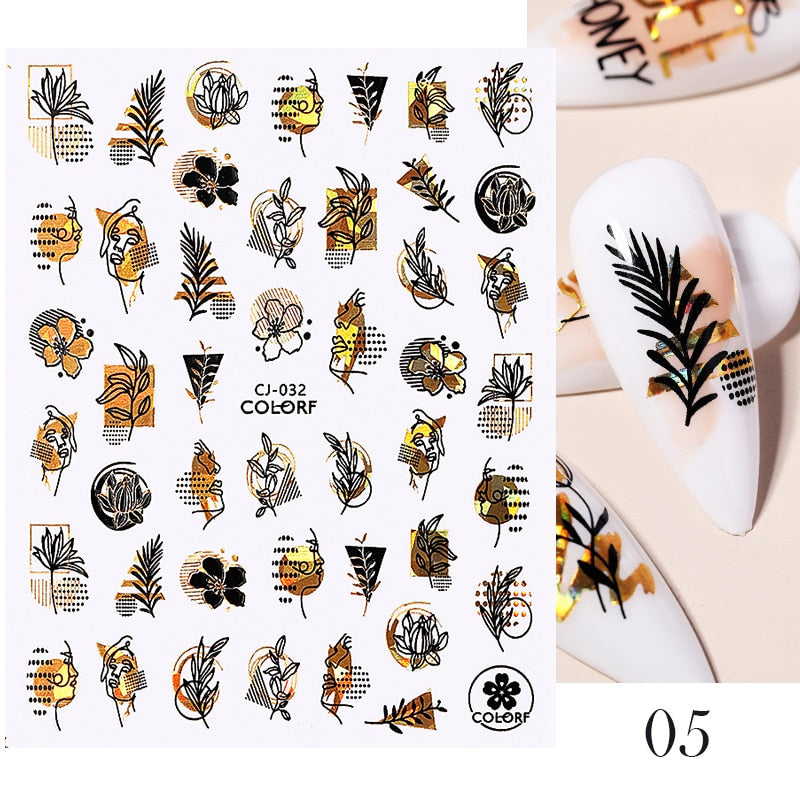 3D Nail Stickers
