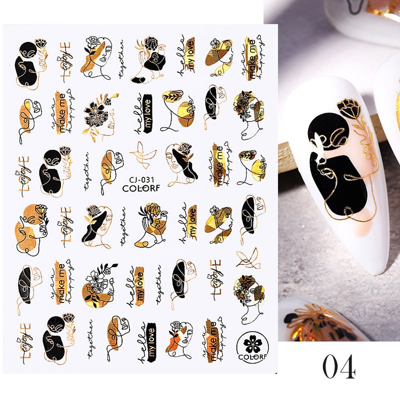 3D Nail Stickers
