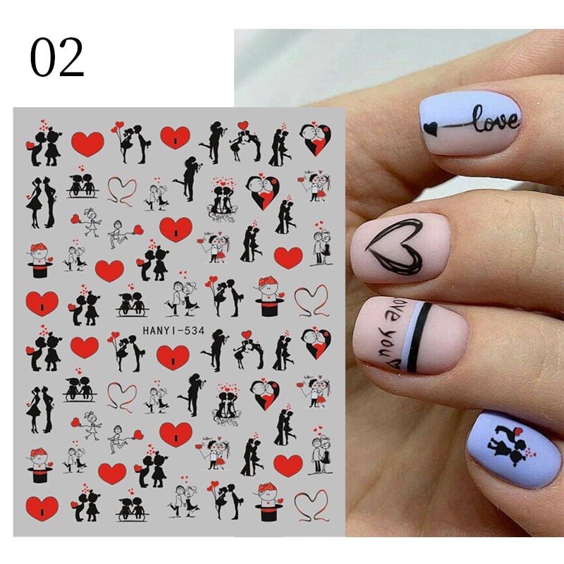 3D Nail Stickers