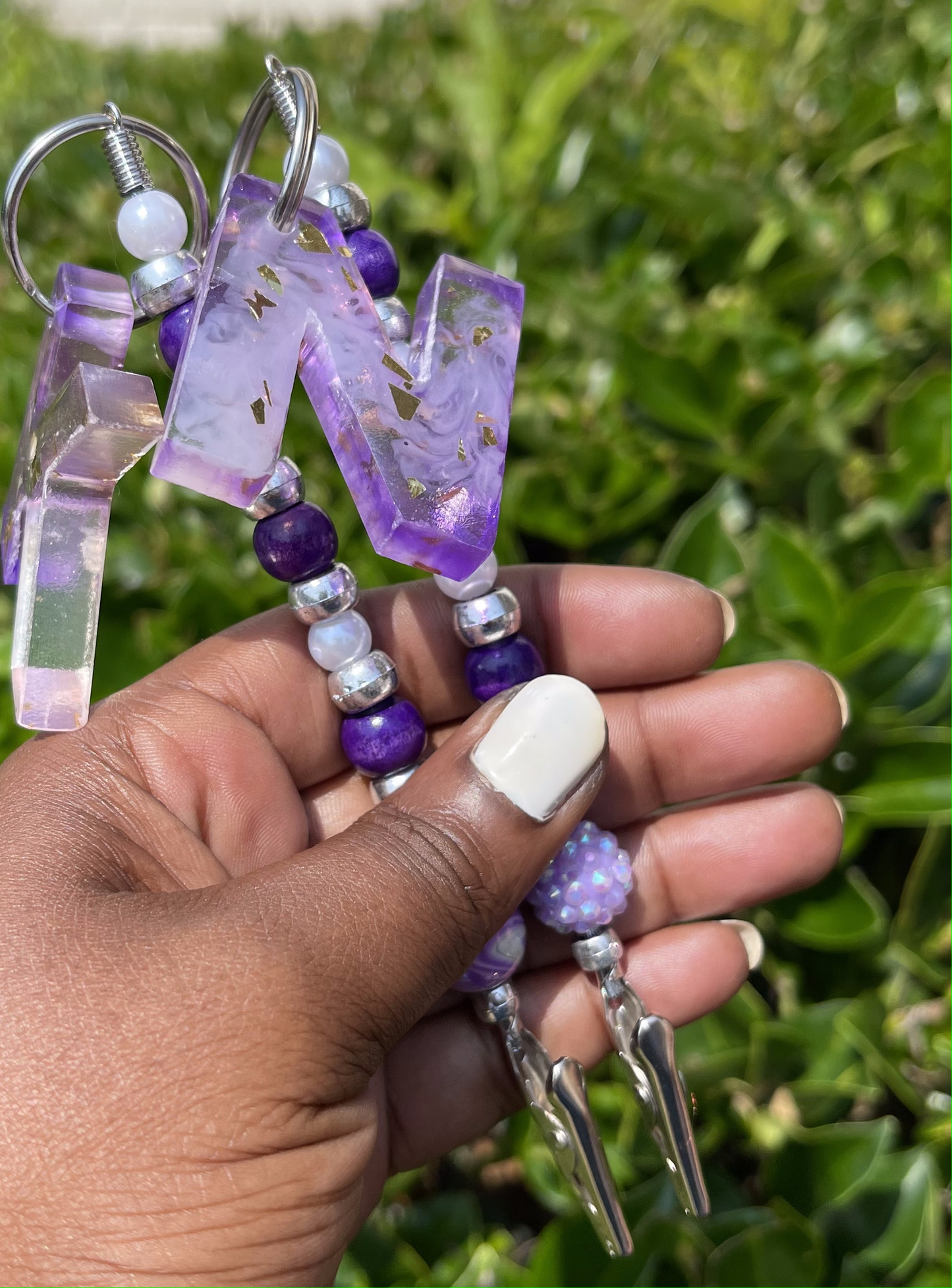 Royal Letters Nail Grabbers