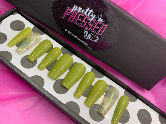 Louis Vuitton Slime- Pin Inspired - Pretty and Pressed Nails