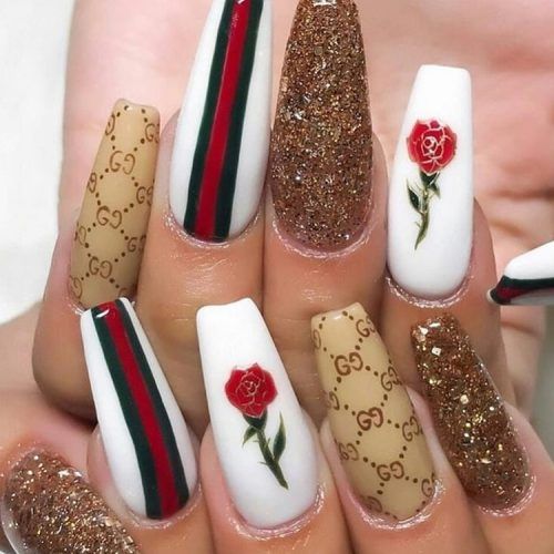 Gucci Pressed - Pin Inspired - Pretty and Pressed Nails