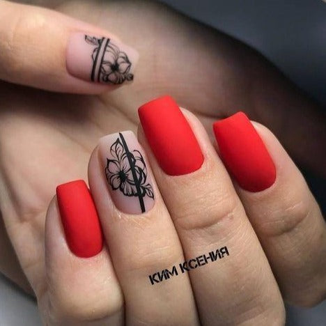 Date Night Chic - Pin Inspired - Pretty and Pressed Nails