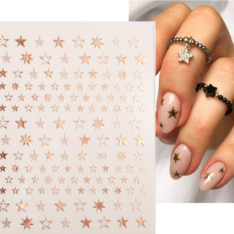 3D Nail Stickers