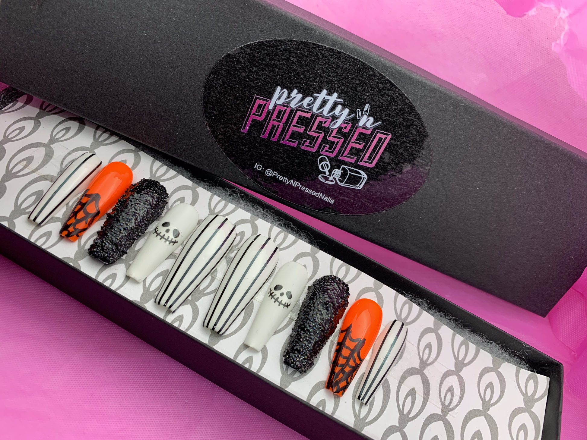 Get Spooky - Pin Inspired - Pretty and Pressed Nails
