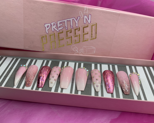 Bratz Series: Yasmin "Pretty Princess"- Pin Inspired - Pretty and Pressed Nails