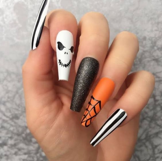 Get Spooky - Pin Inspired - Pretty and Pressed Nails